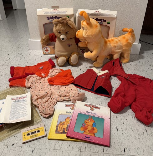 Vintage teddy ruxpin talking - teddy,