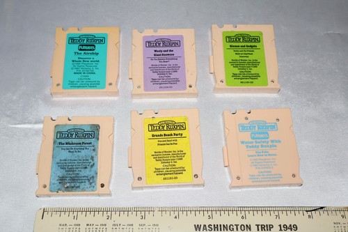 1992 teddy ruxpin set - ruxpin, of